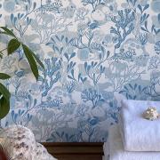 'When choosing wallpaper, measure well, order swatches and choose colours and designs that complement your furnishings.' Picture: Fiona Howard