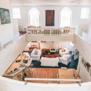 Chapel to love - the interior of the Bethel Chapel in Staithes has undergone a stunning restoration to create contemporary accommodation