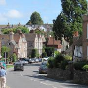 Further down Steyning High Street. Photo by Duncan Hall