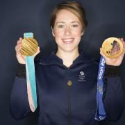 Lizzie may be a double Olympic champion, but she's most relaxed in Hampshire