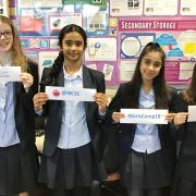 The Withington Year 8 CyberFirst Girls Competition Finalists