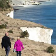 St. Margaret's Bay is part of the White Cliffs of Dover in Kent