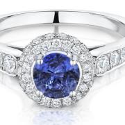 Anna Diamond Shoulders Sapphire, from £1385, Parkhouse, Southampton, 02380 226653