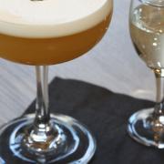 Imperial Earl Grey Pornstar Martini cocktail