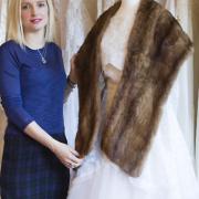 Cara-Lee Whyte and her vintage wedding dresses