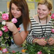 Reaseheath floristry students Emma Ollier and Jen Latham are Bermuda bound