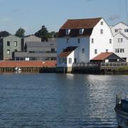The historic Tide Mill in Woodbridge where you can see flour being milled in the traditional way it has been done for centuries. Image: Denise Bradley