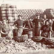 Herring workers in Southwold.