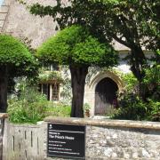 The late Medieval Priests House is owned by the National Trust