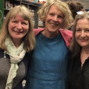 Dorset authors Gail Aldwin, Rosanna Ley and Maria Donovan