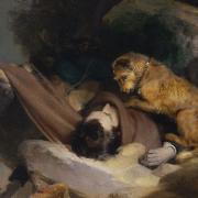 Landseer's chocolate box version of the story (copyright St Louis Art Museum)