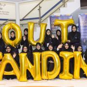 Pupils at Preston Muslim Girls High School