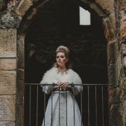 Bolton Caslte in Wensleydale was the moody and magificent setting for this Game of thrones-style phot shoot for Alternative Wedding Magazine