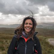 Julia Bradbury is passionate 
about Yorkshires landscapes