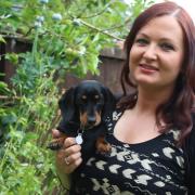 South Yorkshire PR executive Mary Ferguson and her delightful miniature dachshund Lottie