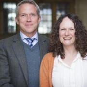 New headmaster of Aysgarth School Rob Morse with his wife Lottie who will teach at the school