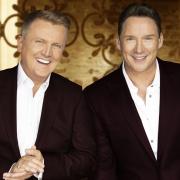 Aled Jones and Russell Watson are preparing for the launch of their third album together