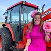 Kate Royall, will take part in her first Pink ladies Tractor Run in 2023