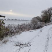 A winter wonderland in Ovington