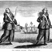 Seventeenth-century pirates Anne Bonny and Mary Read