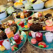 Afternoon tea is a specialty at Double Gate Farm