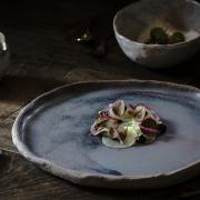 Delicate dishes look elegant and precise