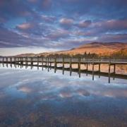 The reflections of Coniston Water