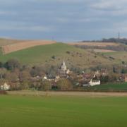 East Meon and surrounding South Downs