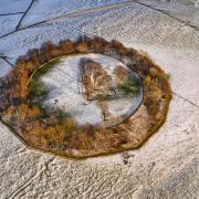 The tree circle at Minninglow