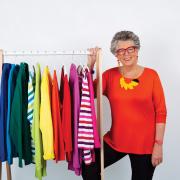 Prue Leith, who has collaborated with Kettlewell Colours on a capsule collection.