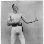 Bob Fitzsimmons squaring up, c.1883, around the time he turned professional aged 20. Image: US Library of Congress’s Prints and Photographs Division
