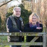 Simon and Louise Taggart run creative therapy workshops from their home studios in Upwell.