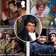 Royal Mail releases stamps for Blackadder.