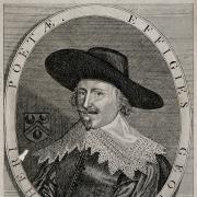 George Wither depicted in a line engraving by J. Payne in 1669. Image: Wellcome Collection