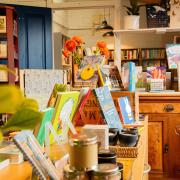 Inviting interiors at Books on the Lane. (c) Nicky Rogerson