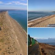 There are plenty of good choices for beaches within an hour's drive of Southampton