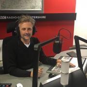 Mark Cummings in the BBC Radio Gloucestershire studio Photo: Mark Cummings