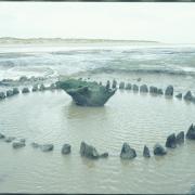 Seahenge was discovered on the deep history coast. Picture: Norfolk Museums Service