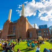 The newly restored Battersea Power Station