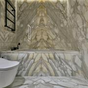 Stone has been used in bathrooms and homes for centuries, promising to provide a timeless, classic look