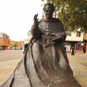 Wolsey's statue in Ipswich: Photo: Sarah Lucy Brown