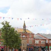Ormskirk has a twice weely market around the clock tower
