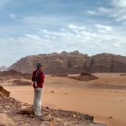 The Wadi Rum desert in Jordan