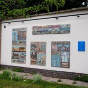 The completed mosaic Photo: Spondon Archive