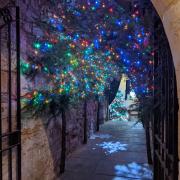 Penshurst Place twinkles at Christmas
