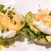 Avocado eggs Benedict at The Copper Kettle in Norwich. Photo: Tara Greaves