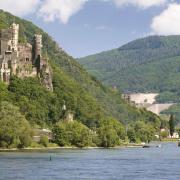 The Rhine is lined with castles. (c) Getty