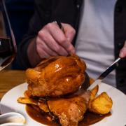 Roast beef dinner, Pendergast's-style. Photo: Lost in Cheshire