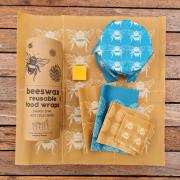 Beeswax reusable food wraps (set of 6), £20. cariceprints.co.uk