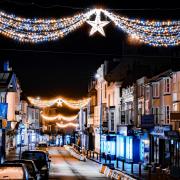 Christmas lights (c) Rose Bainbridge